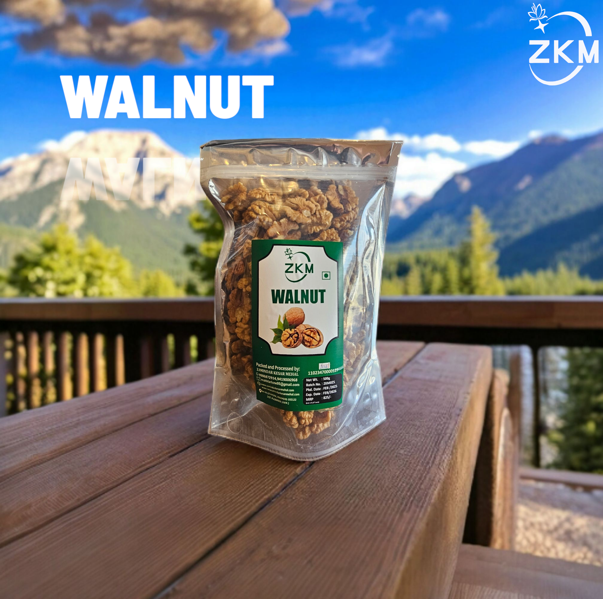 Kashmiri Walnut Giri – Premium Organic Akhrot Giri image