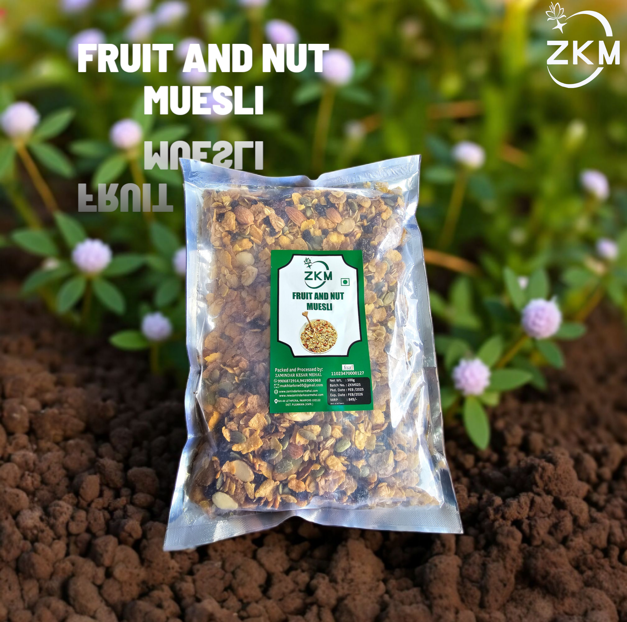 Fruit and Nut Muesli image